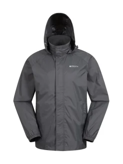 Mountain Warehouse Grey Pakka Mens Waterproof Jacket