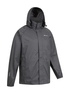 Mountain Warehouse Grey Pakka Mens Waterproof Jacket