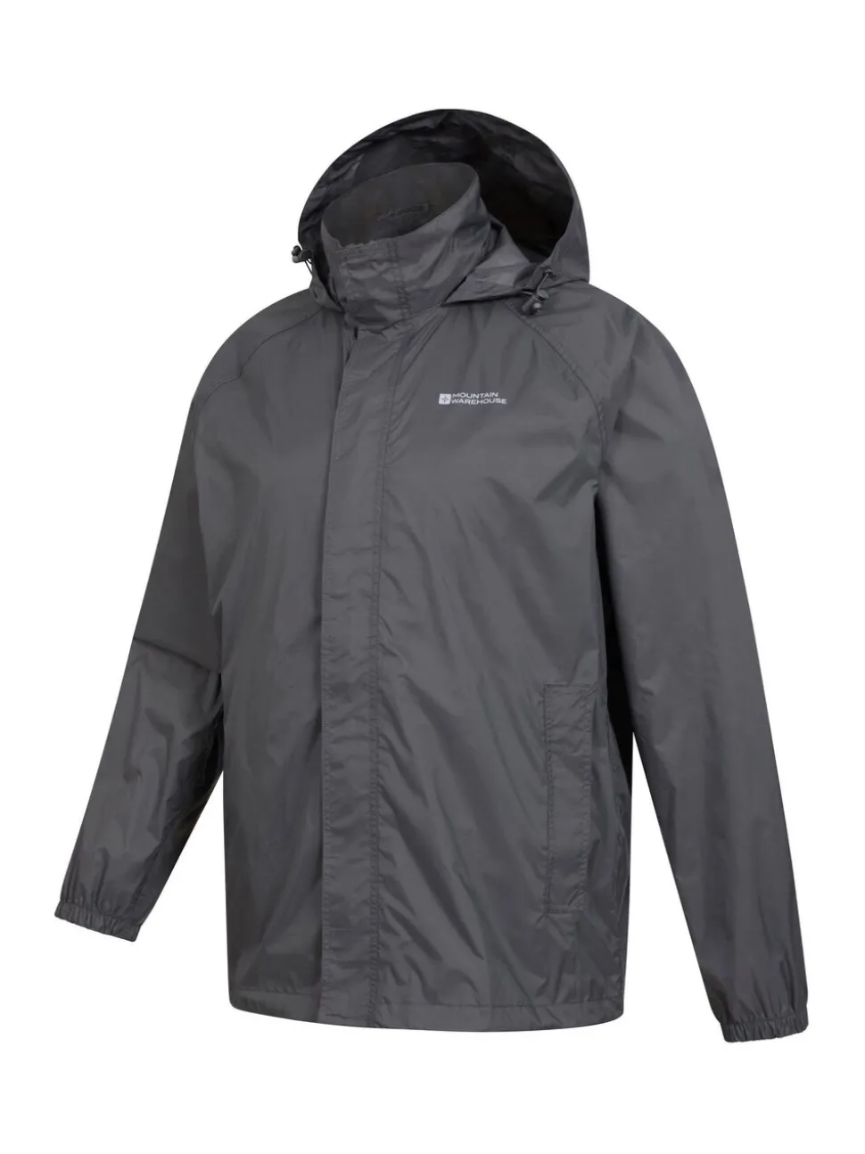 Mountain Warehouse Grey Pakka Mens Waterproof Jacket