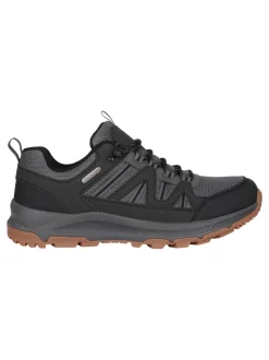 Mountain Warehouse Grey Route Outdoor Waterproof Walking Shoes