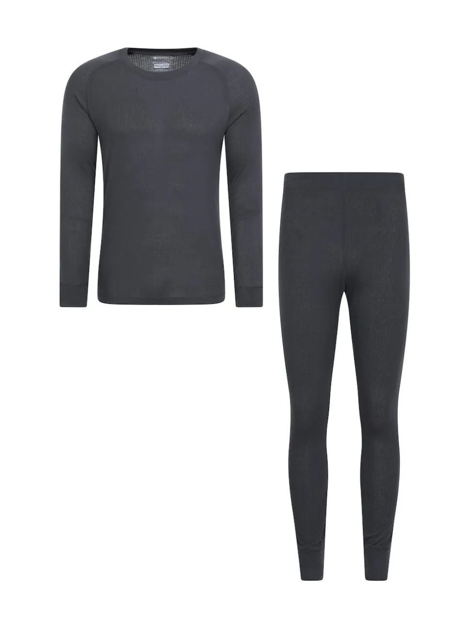 Mountain Warehouse Grey Talus Mens Thermal Top & Joggers Set