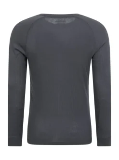 Mountain Warehouse Grey Talus Mens Thermal Top & Joggers Set