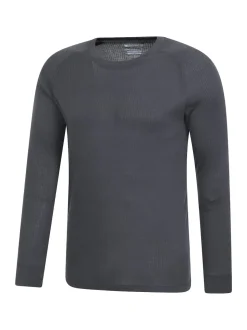 Mountain Warehouse Grey Talus Mens Thermal Top & Joggers Set