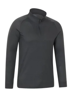 Mountain Warehouse Grey Talus Mens Base Layer Top 2-Pack