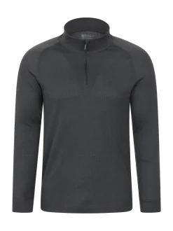 Mountain Warehouse Grey Talus Mens Base Layer Top 2-Pack