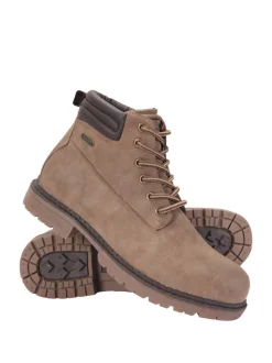 Mountain Warehouse Light Brown Gorge Winter Waterproof Mens Boots