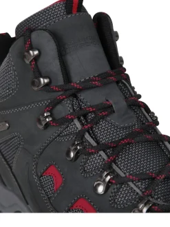 Mountain Warehouse Light Grey Adventurer Mens Waterproof Walking Boots