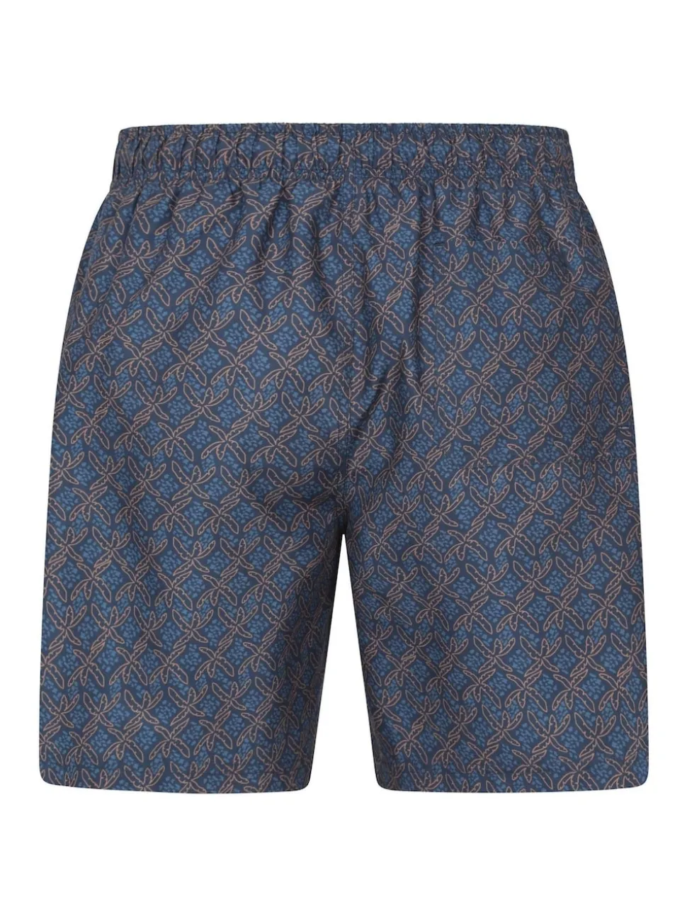 Mountain Warehouse Light Blue Mens Aruba Printed Quick Drying Swimshorts with UV Max Protection