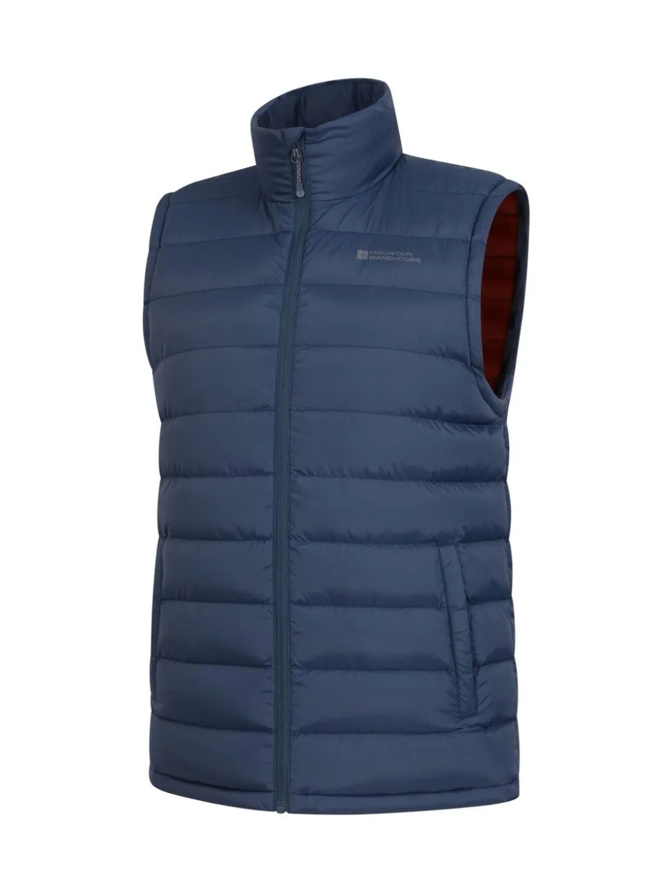 Mountain Warehouse Light Blue Seasons Mens Padded Gilet