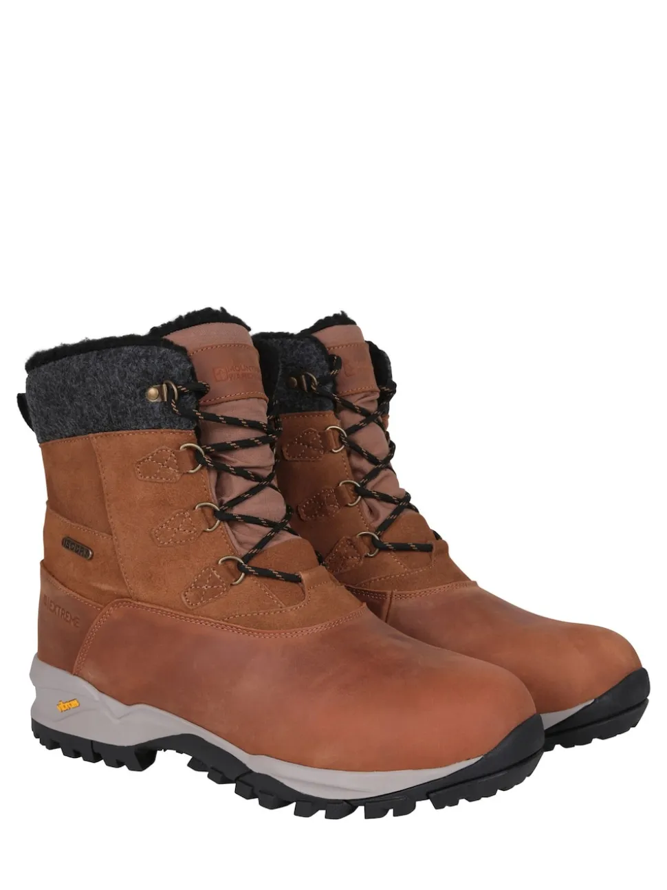 Mountain Warehouse Natural Tallin Extreme Vibram Waterproof Thermal Snow Boots