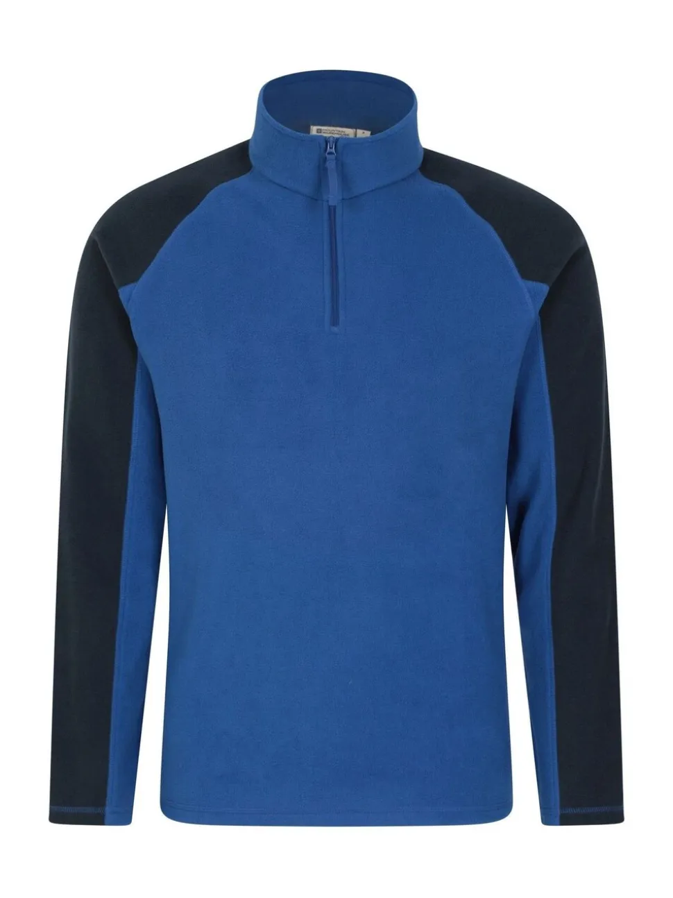 Mountain Warehouse Navy Blue Mens Ashbourne II Half Zip Fleece