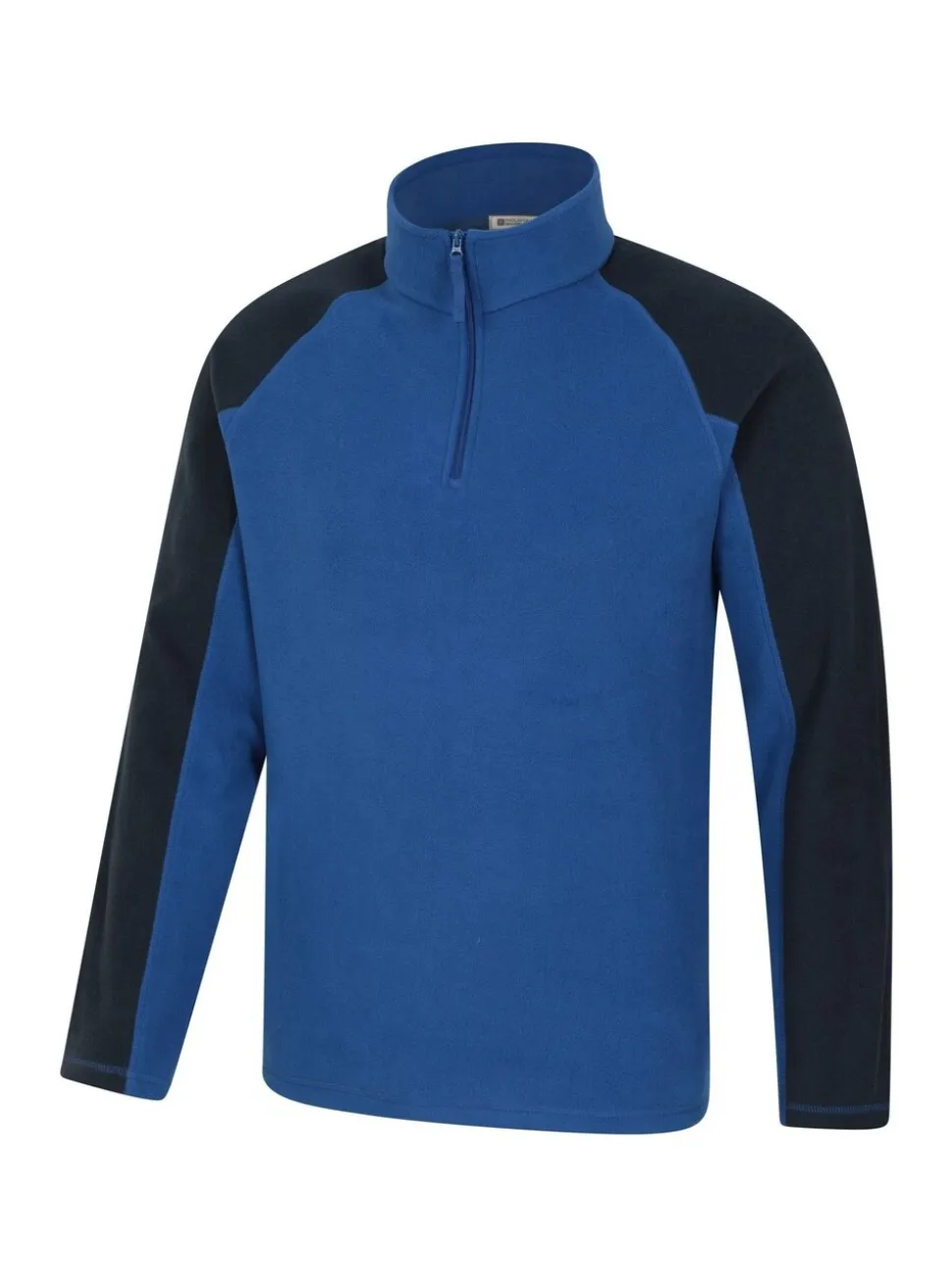 Mountain Warehouse Navy Blue Mens Ashbourne II Half Zip Fleece