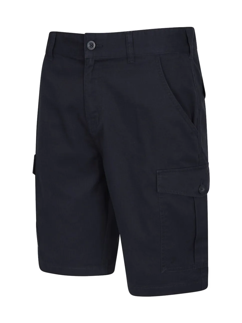Mountain Warehouse Navy Mens Lakeside 100% Cotton Cargo Shorts
