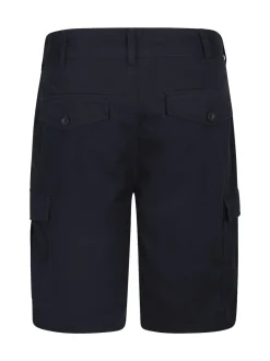 Mountain Warehouse Navy Mens Lakeside 100% Cotton Cargo Shorts