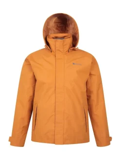 Mountain Warehouse Orange Mens Fell 3-In-1 Water Resistant Jacket