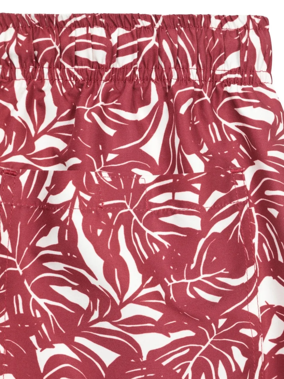 Mountain Warehouse Red Mens Aruba Printed Quick Drying Swimshorts with UV Max Protection