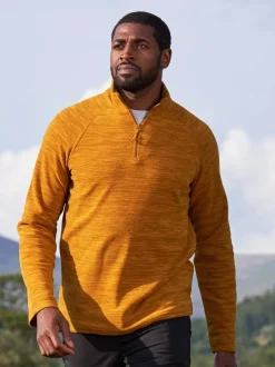 Mountain Warehouse Yellow Mens Snowdon Micro Fleece