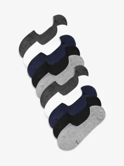 Multi Invisible Trainers Socks 10 Pack