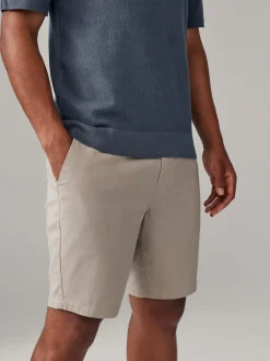 Multi Pastel Slim Fit Stretch Chino Shorts 4 Pack