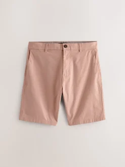 Multi Pastel Slim Fit Stretch Chino Shorts 4 Pack