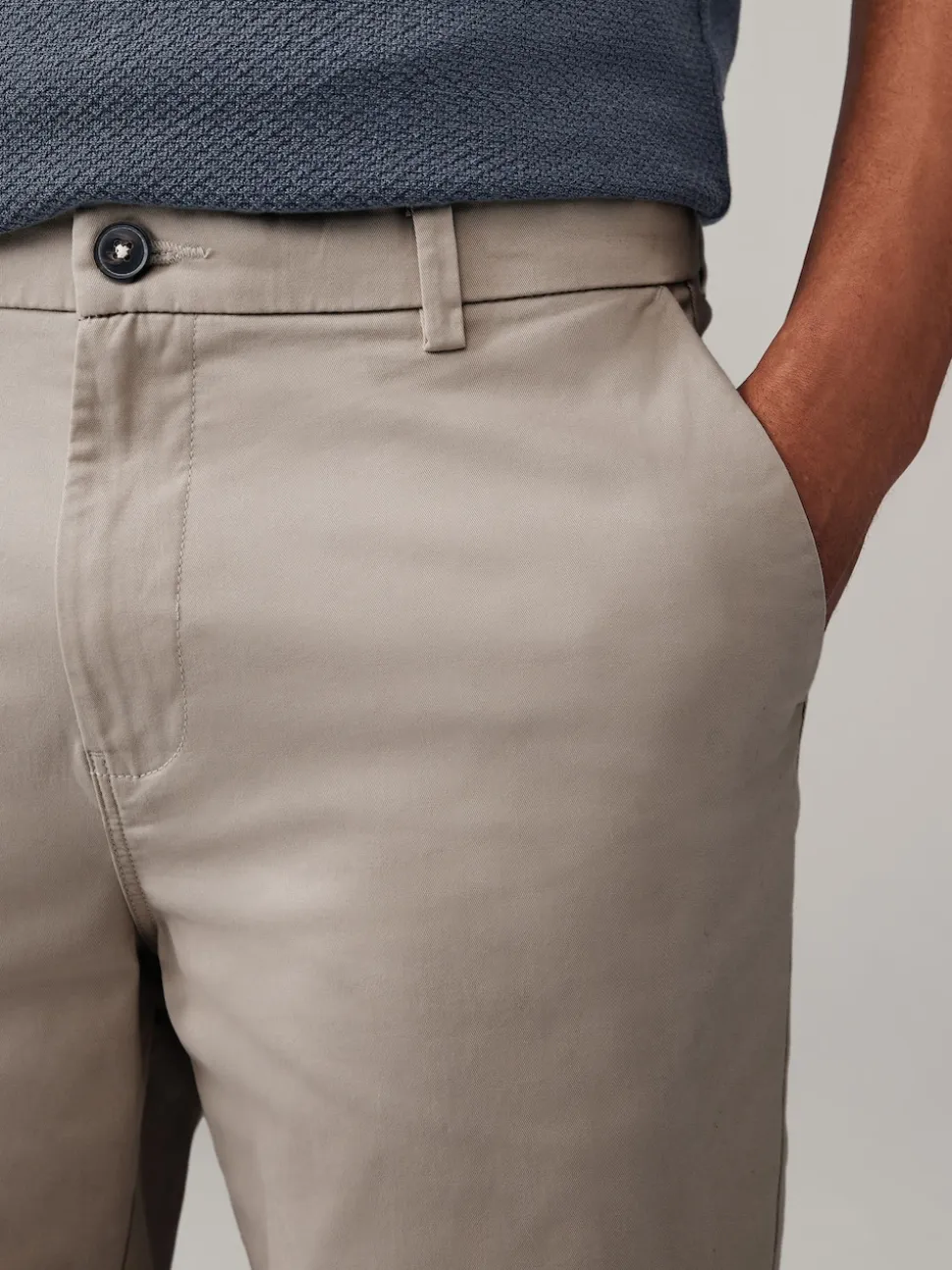 Multi Pastel Slim Fit Stretch Chino Shorts 4 Pack