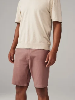 Multi Pastel Straight Fit Stretch Chino Shorts 4 Pack