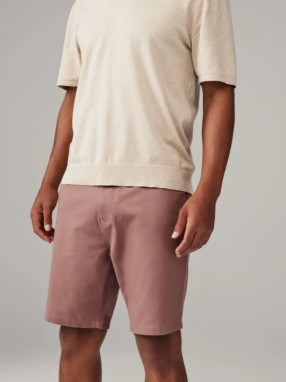 Multi Pastel Straight Fit Stretch Chino Shorts 4 Pack