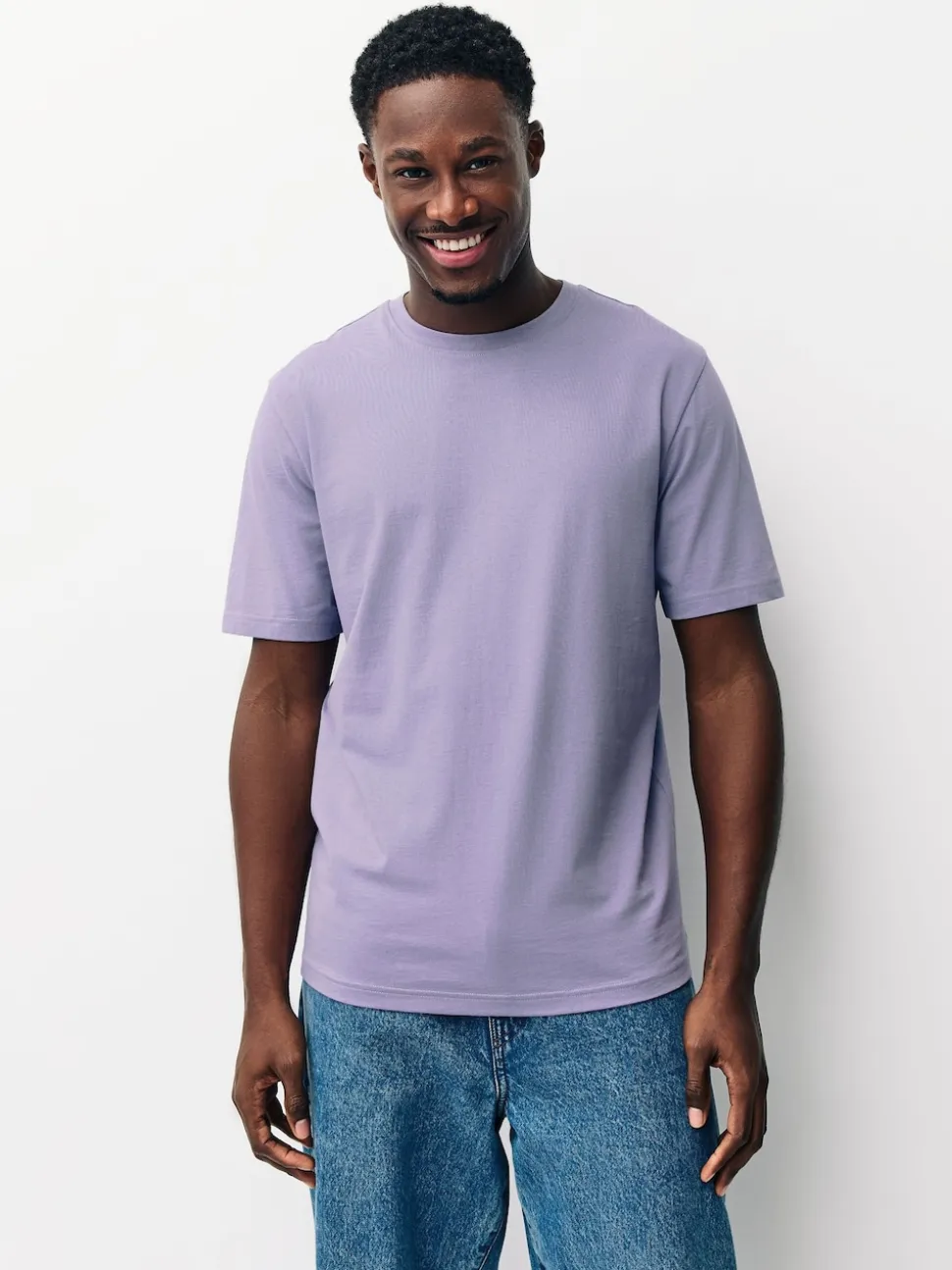 Multi Regular Fit Essential Cotton T-Shirts 6 Pack