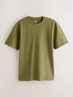 Multi Regular Fit Essential Cotton T-Shirts 6 Pack