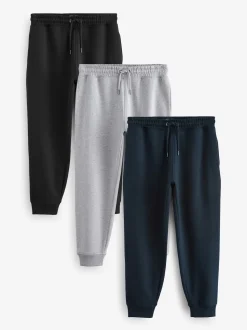Multi Slim Fit Cotton Rich Jersey Joggers 3 Pack