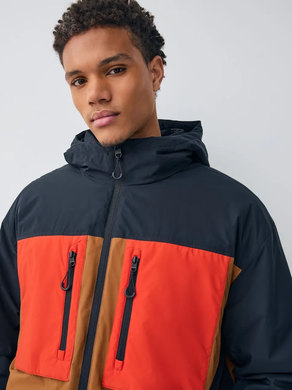 Multicolour ThermoGen Shower Resistant Wadded Jacket