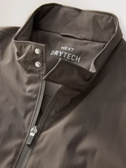 Mushroom Brown DryTech Waterproof Harrington Jacket