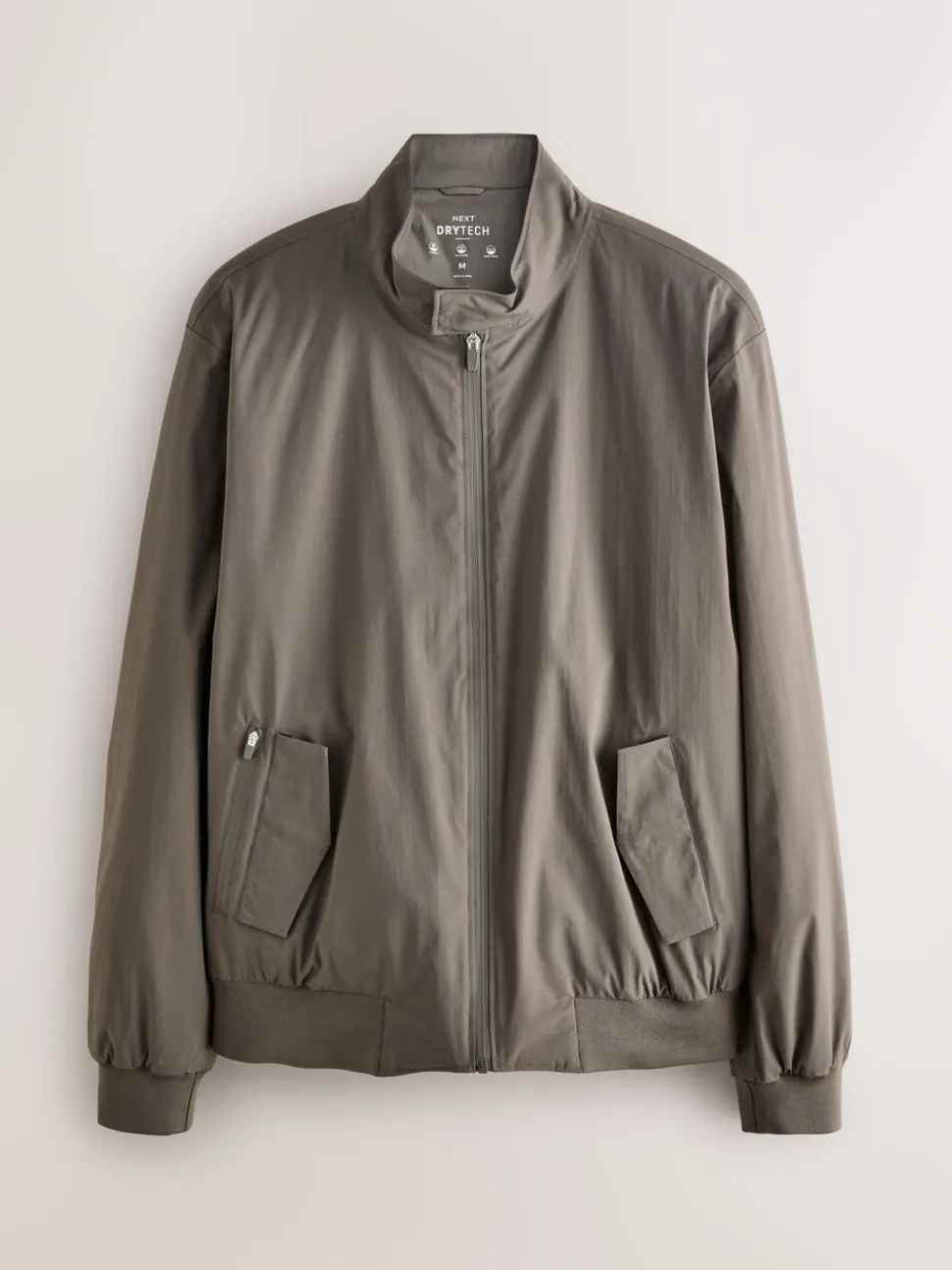Mushroom Brown DryTech Waterproof Harrington Jacket
