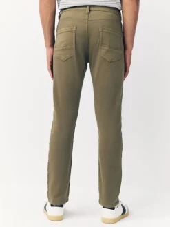 Mushroom Brown Skinny Fit Comfort Stretch Jeans