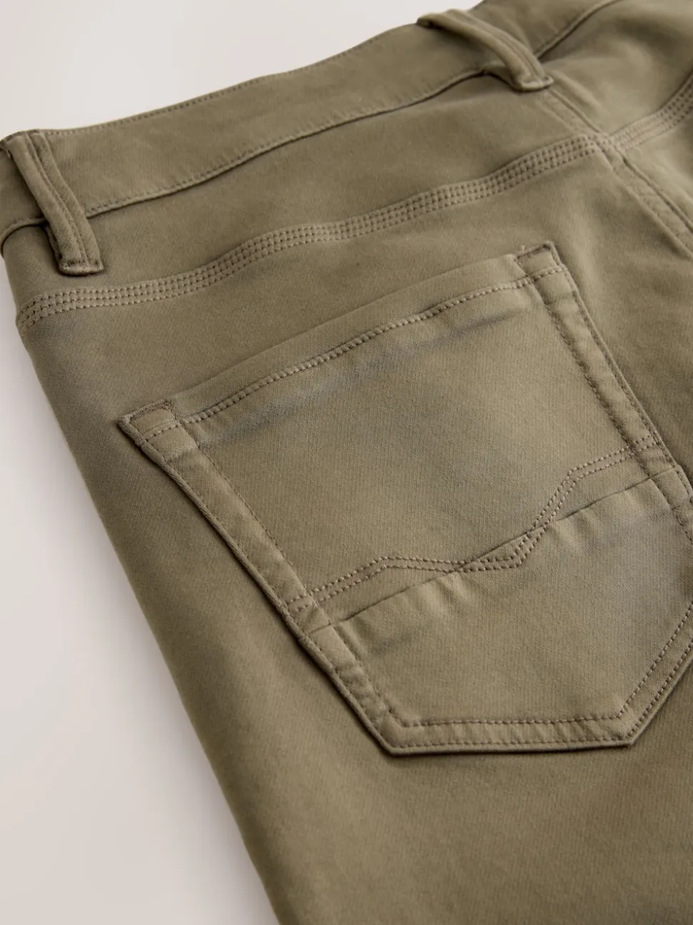 Mushroom Brown Skinny Fit Comfort Stretch Jeans
