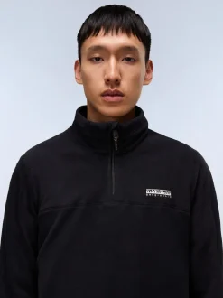 Napapijri Dergana Half Zip Black Fleece