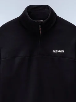 Napapijri Dergana Half Zip Black Fleece