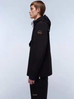 Napapijri Rainforest Summer Anorak Black Coat
