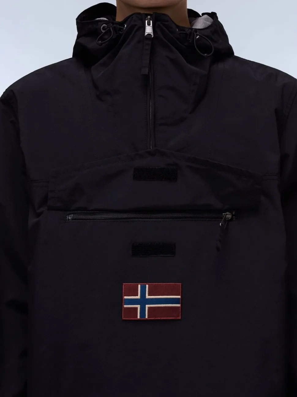 Napapijri Rainforest Summer Anorak Black Coat