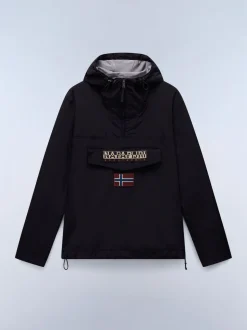 Napapijri Rainforest Summer Anorak Black Coat