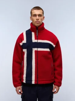 Napapijri Red Fiemme Fleece