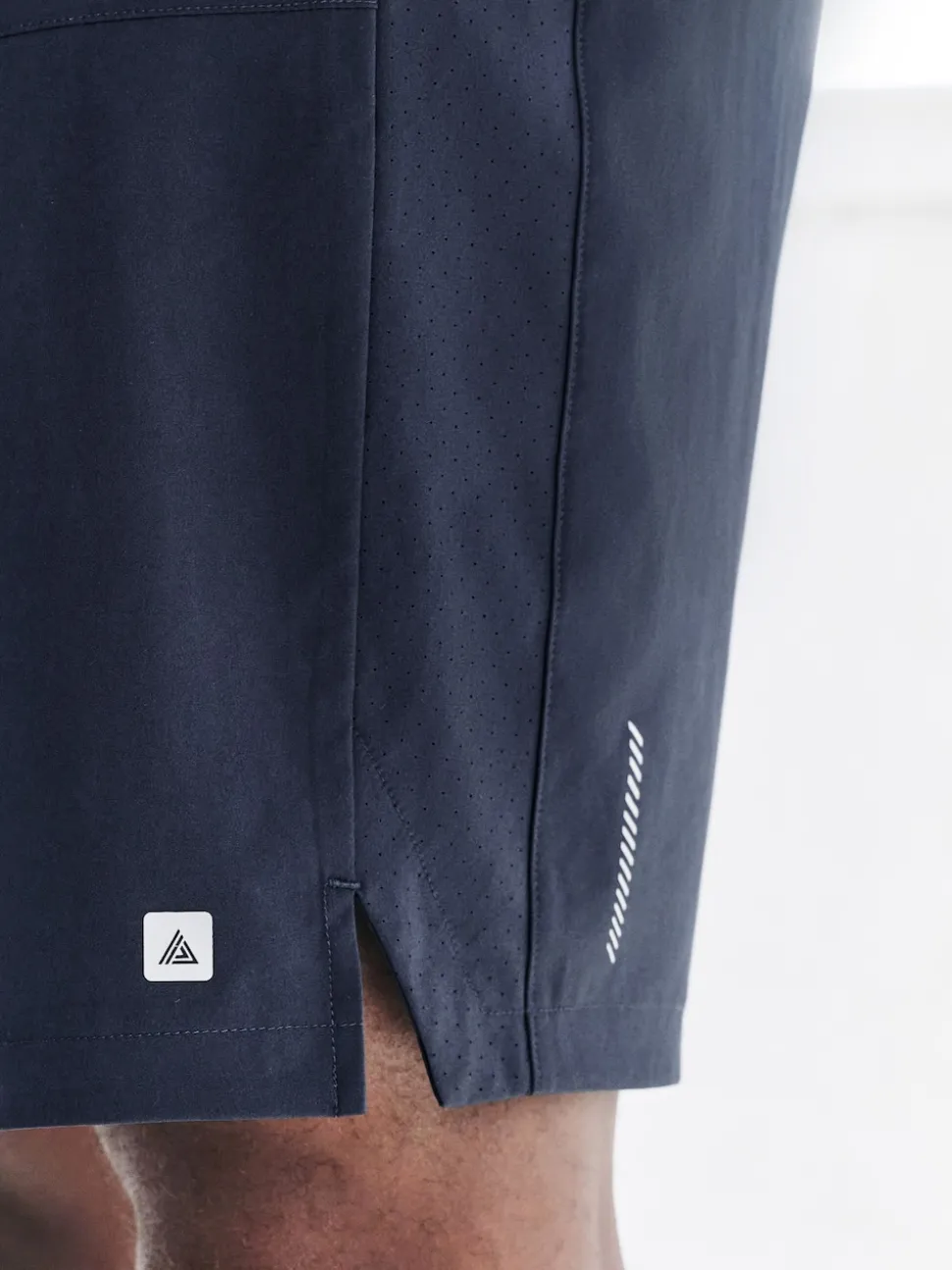Navy Blue 9 Inch Active Gym Sports Shorts
