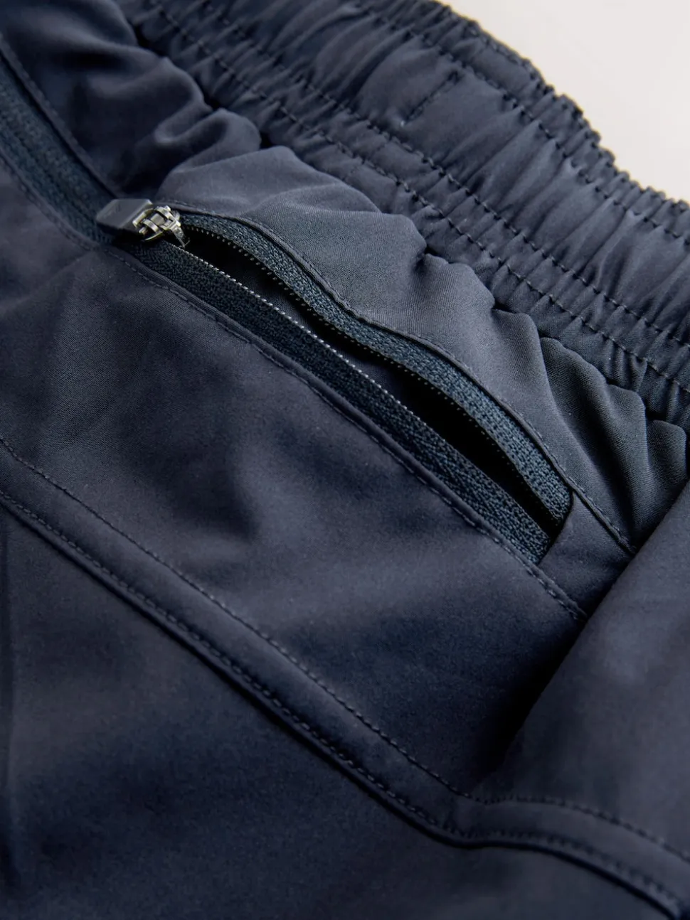 Navy Blue 9 Inch Active Gym Sports Shorts