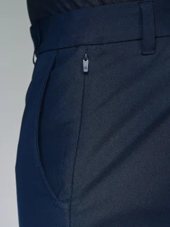 Navy Blue Active Golf Chino Trousers