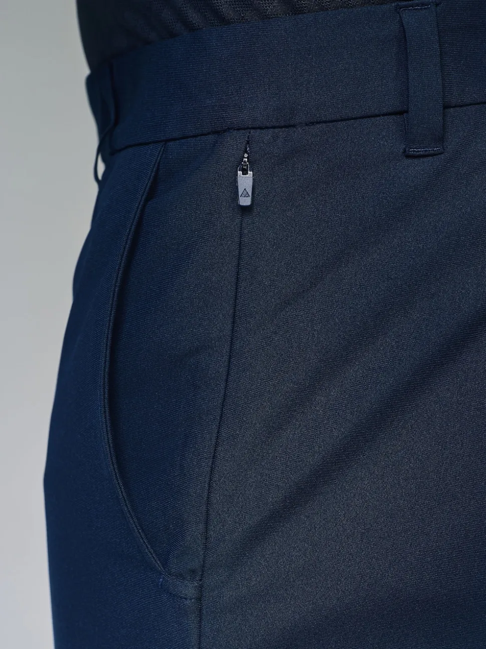 Navy Blue Active Golf Chino Trousers