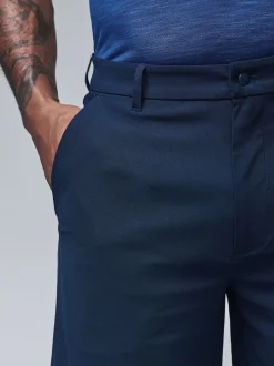 Navy Blue Active Golf Shorts