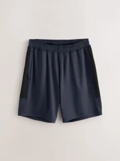 Navy Blue Active Training Gym Shorts