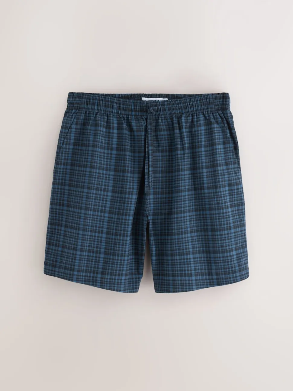 Navy Blue Check Woven Pyjamas Bottoms 2 Pack
