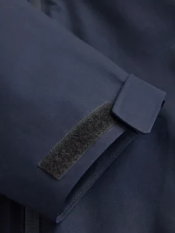 Navy Blue DryTech Waterproof Hooded Jacket