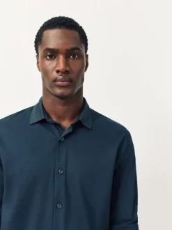 Navy Blue Jersey Shirt